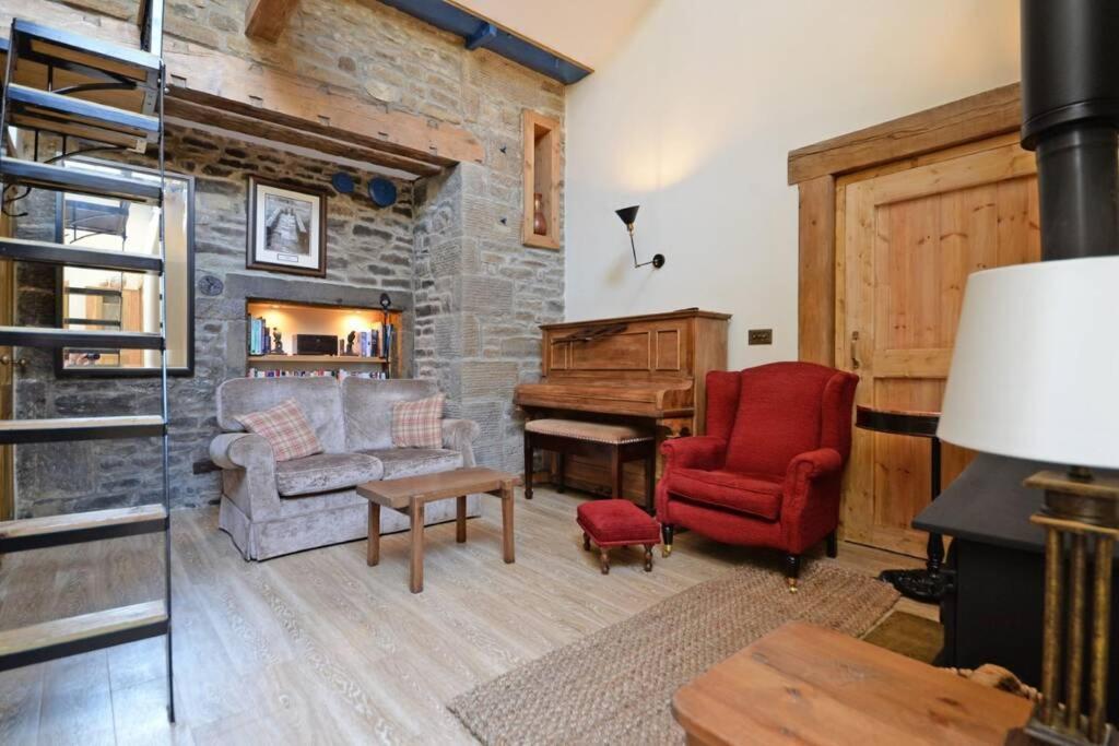 Shed End, In 18Th Century Lothersdale Mill Bd20 8En Buitenkant foto